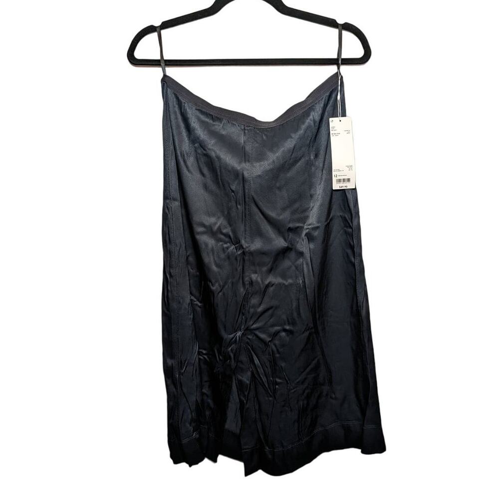 NWT Uniqlo U Satin Midi Skirt